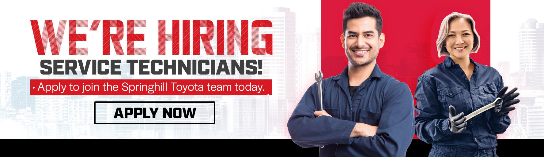 Apply to join the Springhill Toyota team today in Mobile, AL